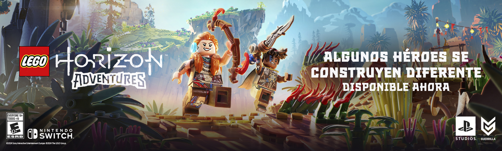 LEGO Horizon Adventures_Digital Toolkit_Lanzamiento_Web Banner